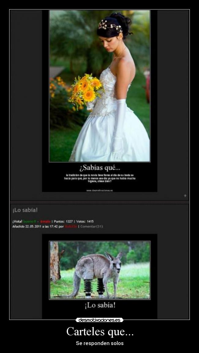 Carteles que... - Se responden solos