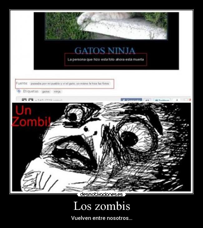 Los zombis - Vuelven entre nosotros...