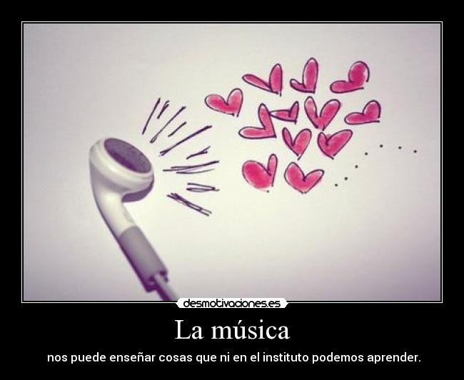 La música -