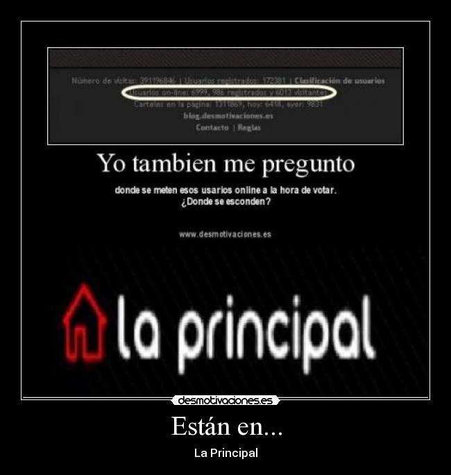Están en... - La Principal