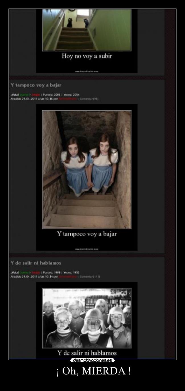 carteles mierda desmotivaciones