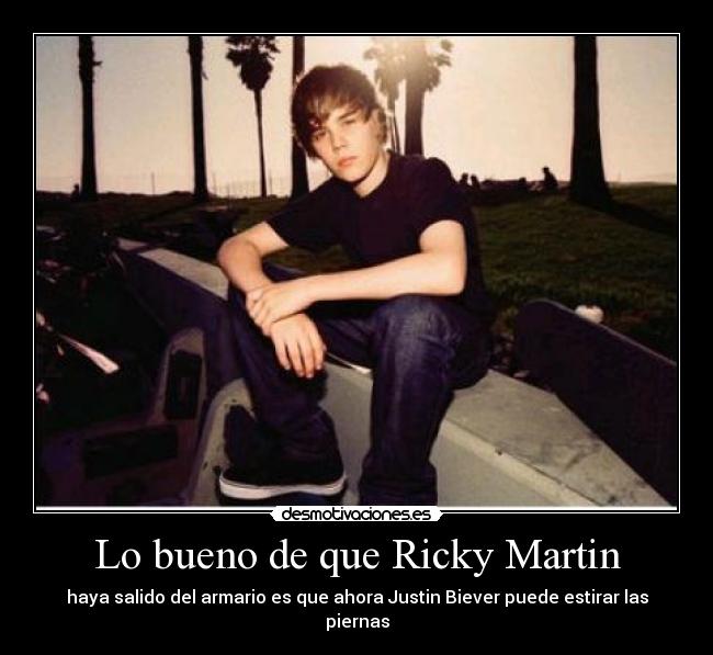 Lo bueno de que Ricky Martin -