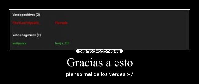 Gracias a esto -