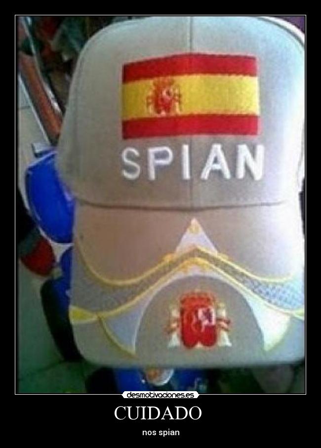 CUIDADO - nos spian