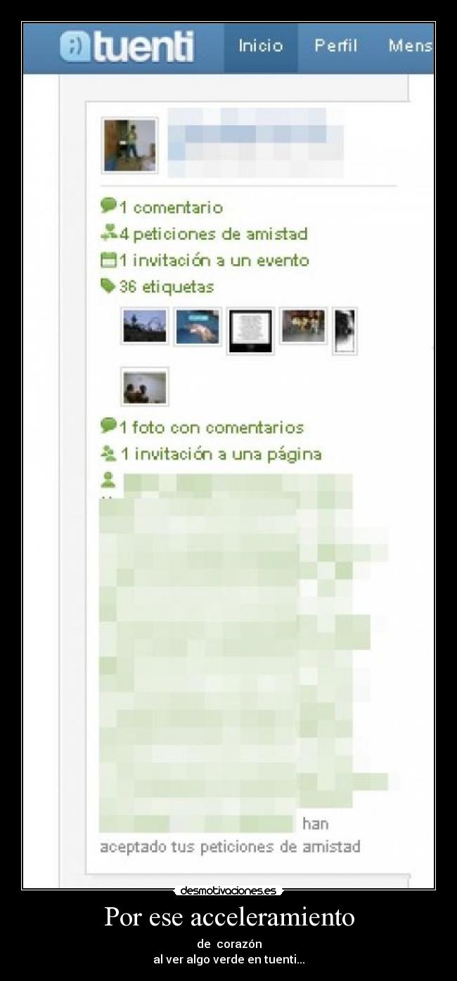 Por ese acceleramiento - 