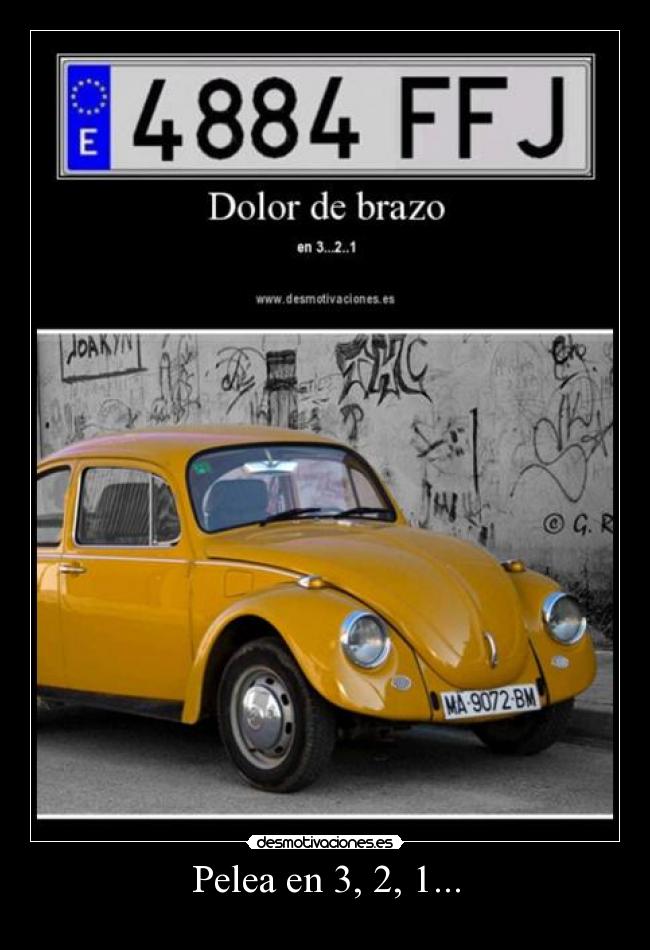 Pelea en 3, 2, 1... -