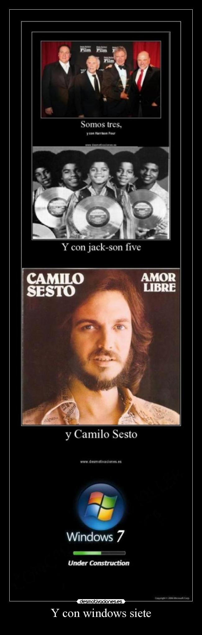 Y con windows siete -