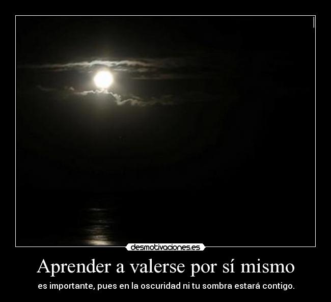 Aprender a valerse por sí mismo -