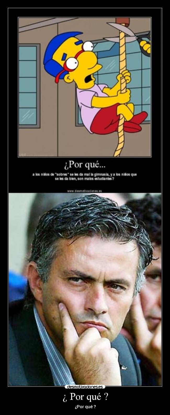 ¿ Por qué ? - ¿Por qué ?