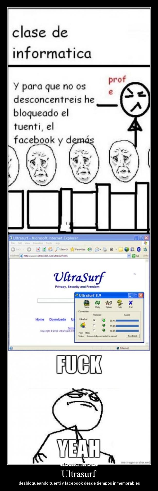 carteles ultrasurf desmotivaciones