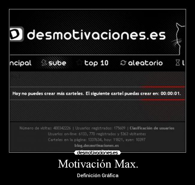 Motivación Max. -