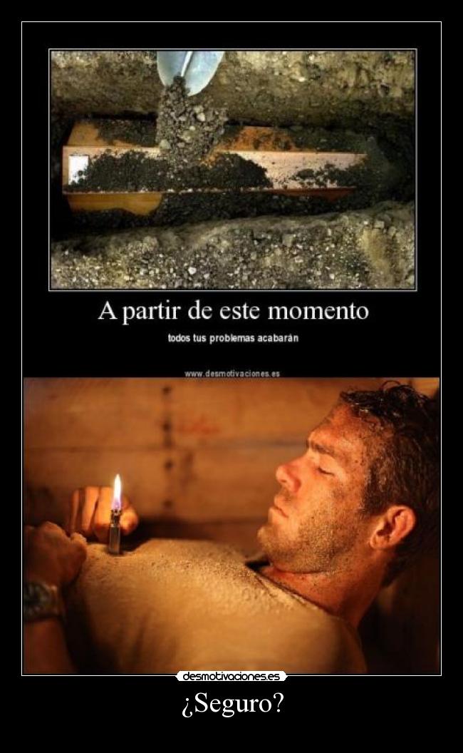 ¿Seguro? - 
