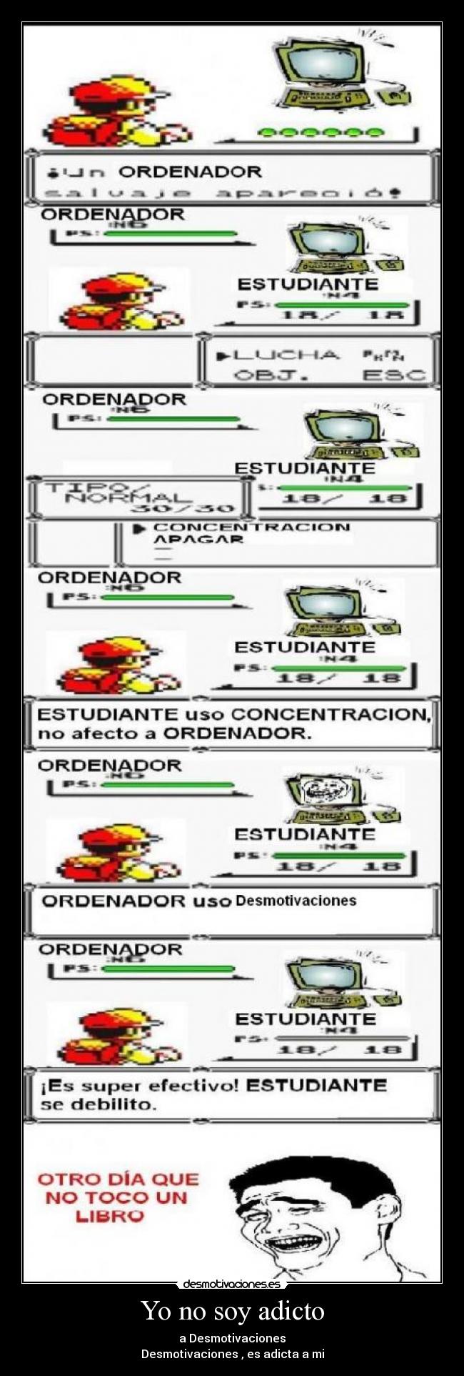 carteles desmotivaciones adicta desmotivaciones