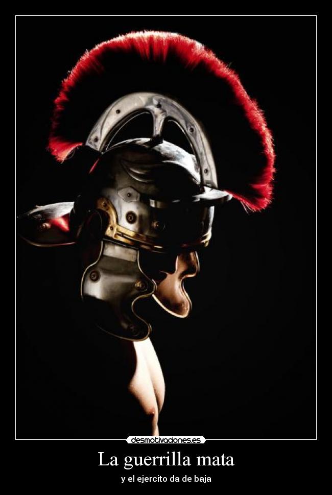 La guerrilla mata - y el ejercito da de baja