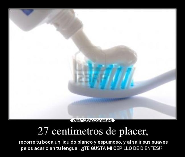 27 centímetros de placer, -