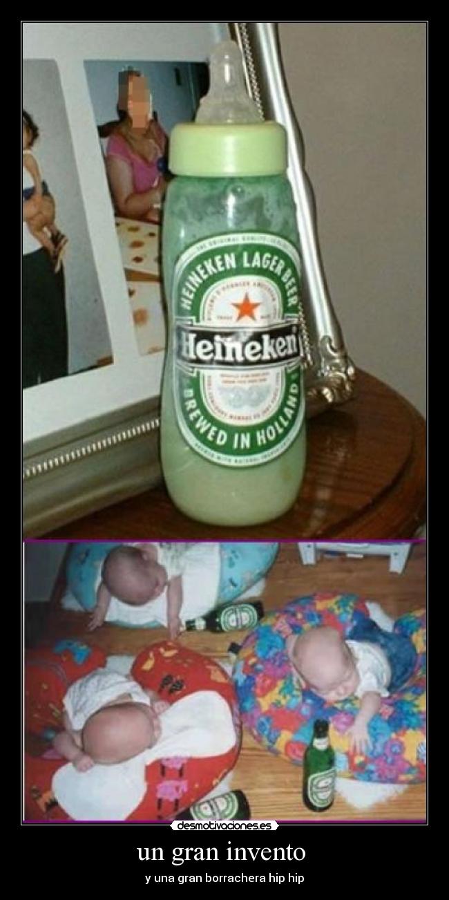 un gran invento - y una gran borrachera hip hip