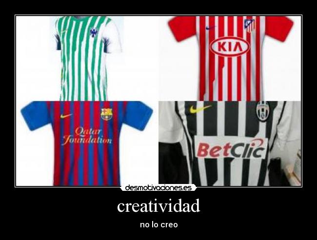 creatividad - no lo creo