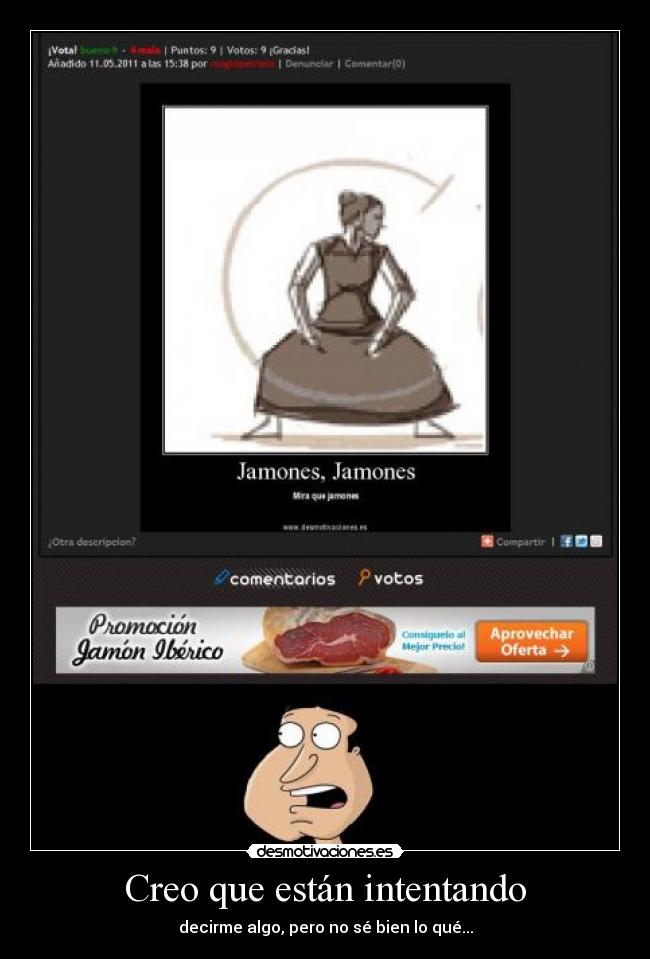 Creo que están intentando -