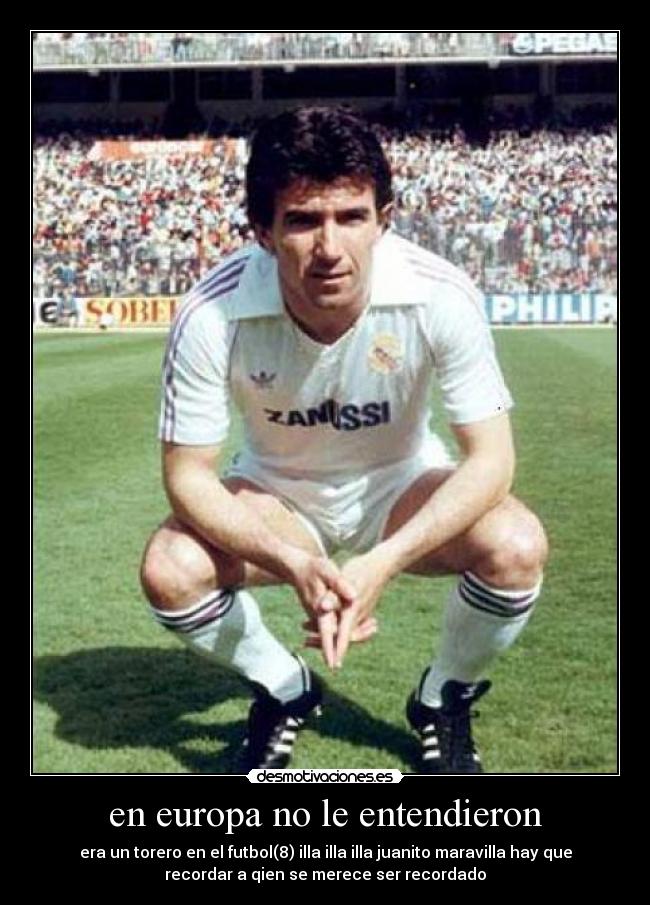 en europa no le entendieron -