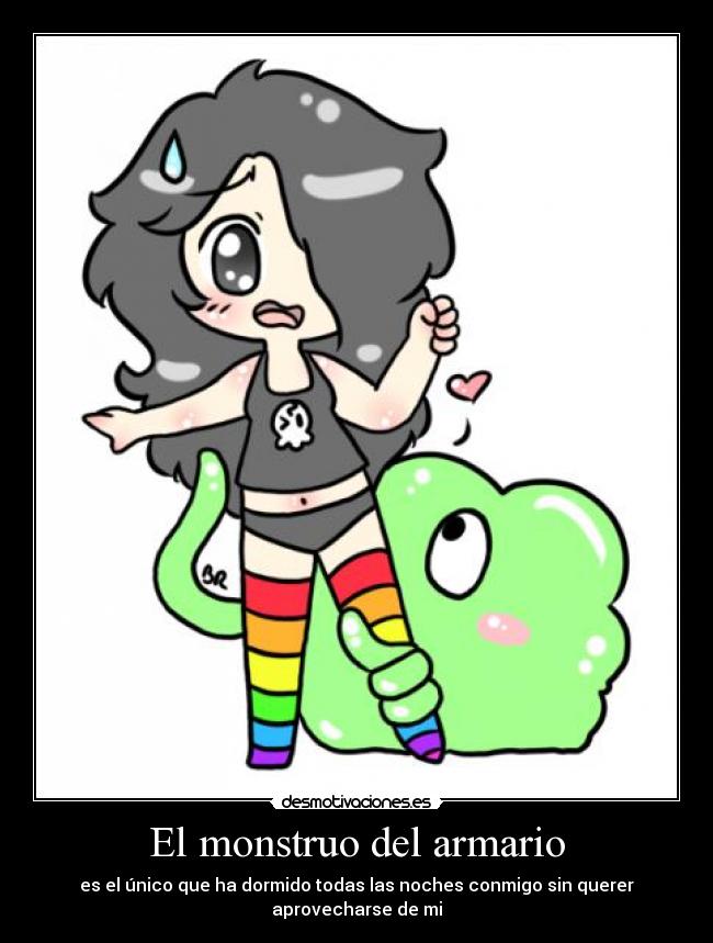 El monstruo del armario -