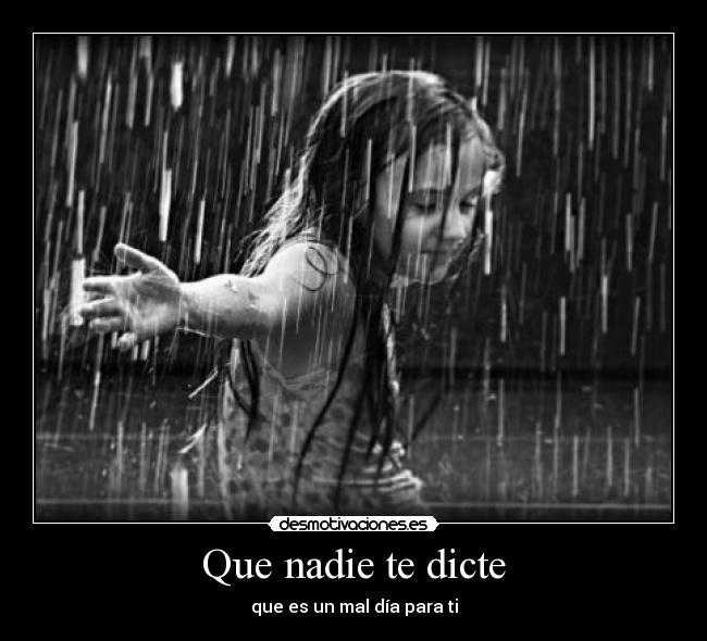 Que nadie te dicte - 