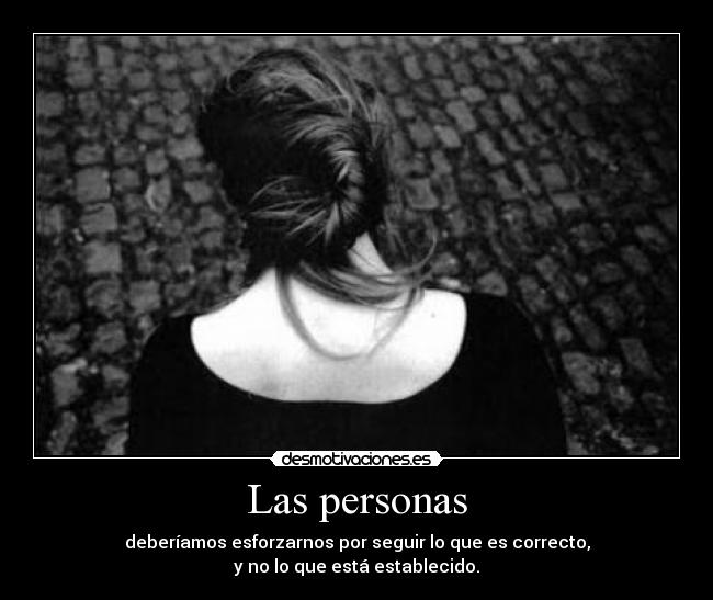 Las personas - 