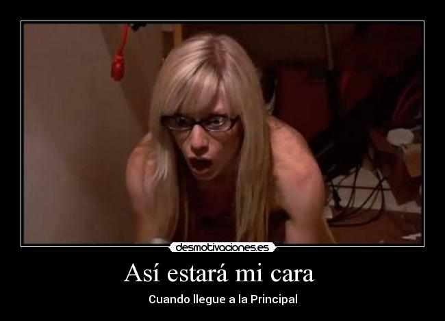Así estará mi cara -