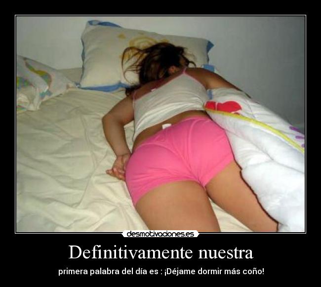 Definitivamente nuestra -