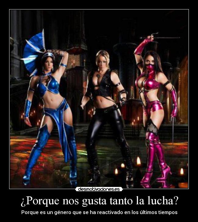 ¿Porque nos gusta tanto la lucha? - Porque es un género que se ha reactivado en los últimos tiempos