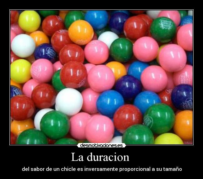 La duracion  - 