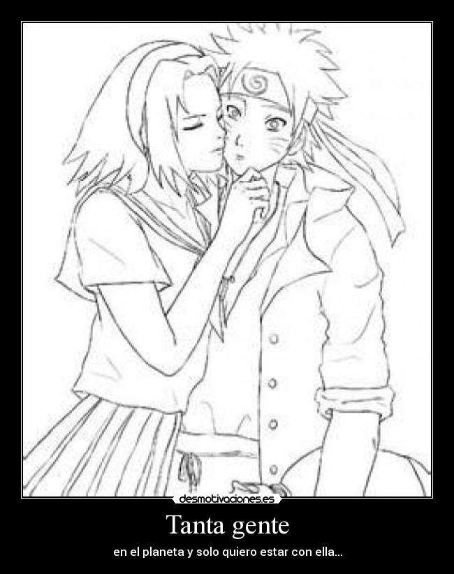 Tanta gente - en el planeta y solo quiero estar con ella...