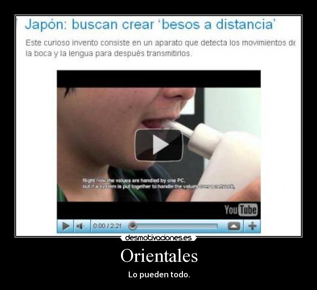 Orientales - Lo pueden todo.