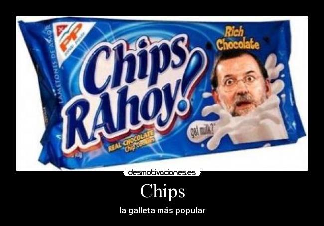 Chips - la galleta más popular
