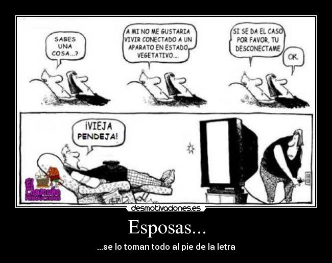 carteles esposas desmotivaciones