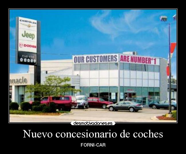 carteles coches fornicar desmotivaciones