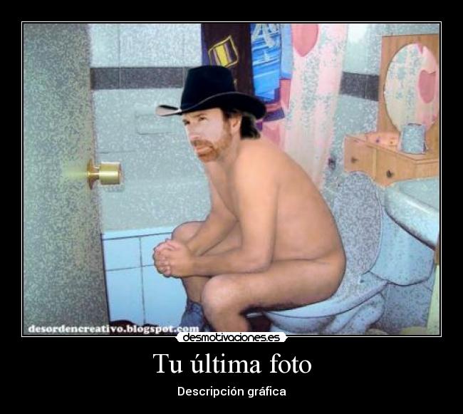Tu última foto - Descripción gráfica