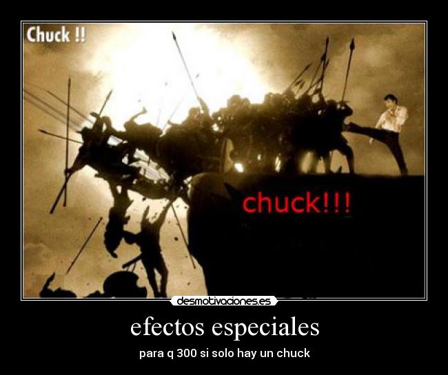 efectos especiales - para q 300 si solo hay un chuck