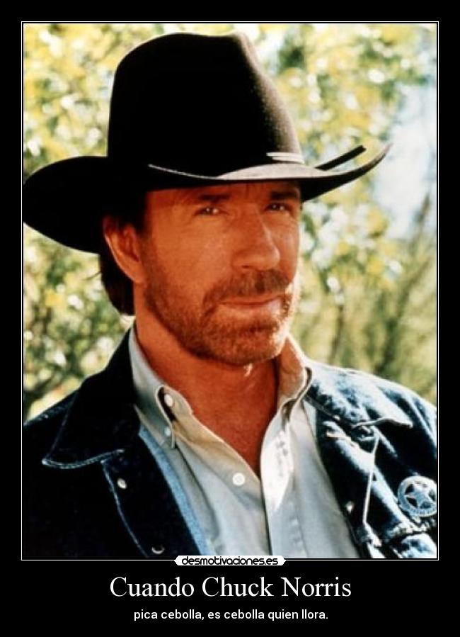 Cuando Chuck Norris - 