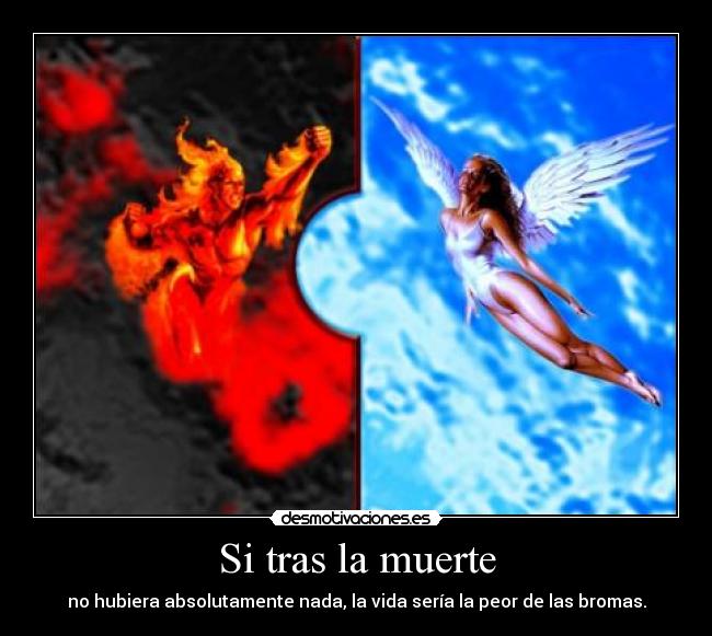 Si tras la muerte -