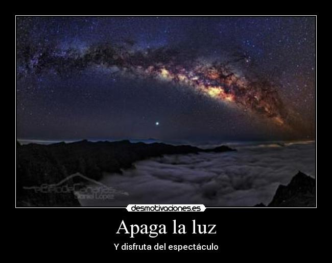 Apaga la luz - 