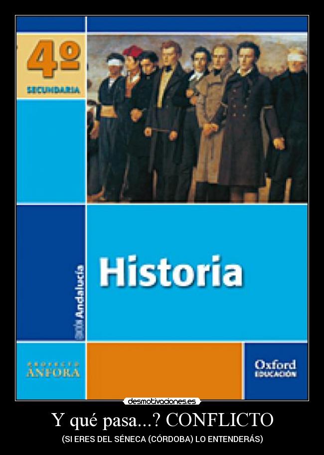Y qué pasa...? CONFLICTO -