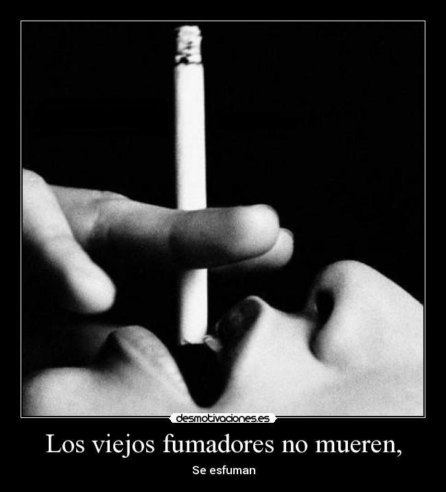 carteles fumar tabaco chiste desmotivaciones