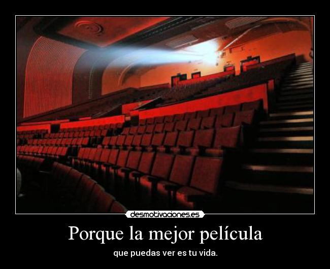 carteles mejor pelii desmotivaciones