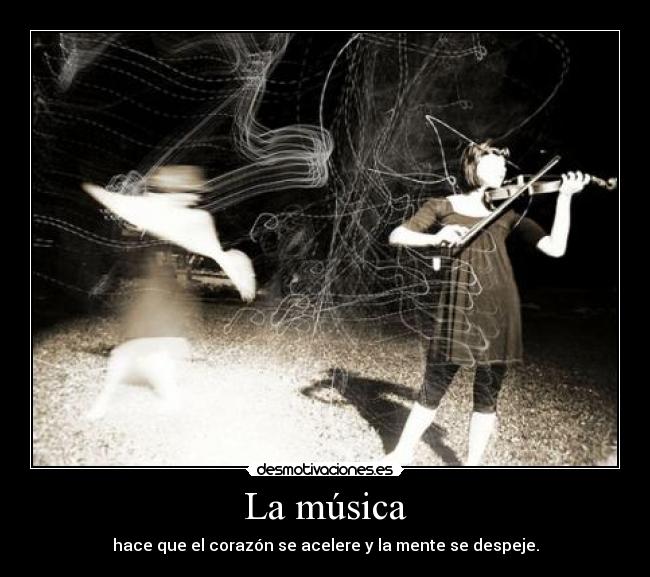 La música -