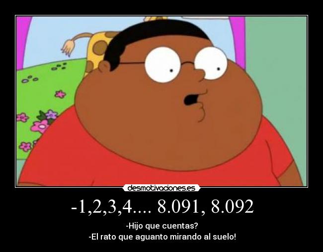 -1,2,3,4.... 8.091, 8.092 -