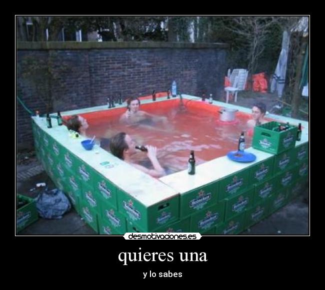 quieres una - y lo sabes