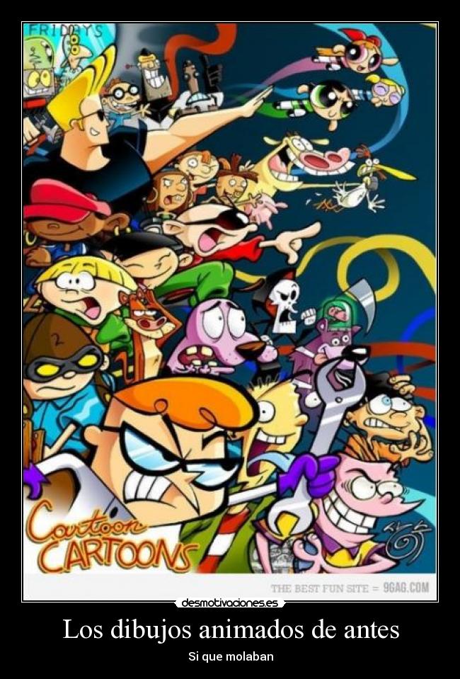 carteles cartoon network dibujos animados desmotivaciones