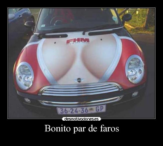 Bonito par de faros - 