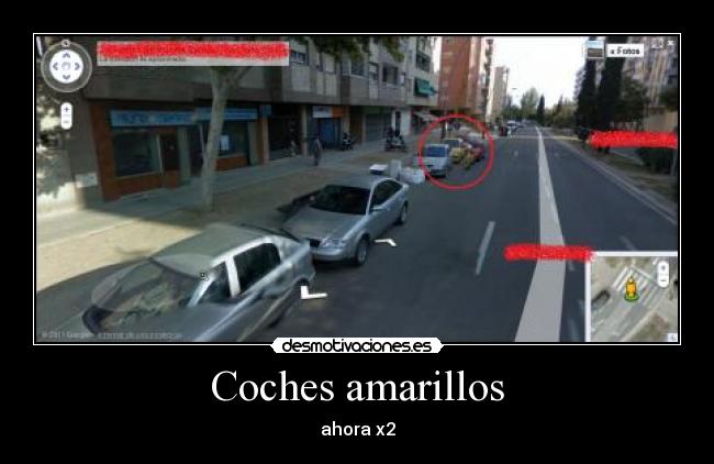 Coches amarillos -