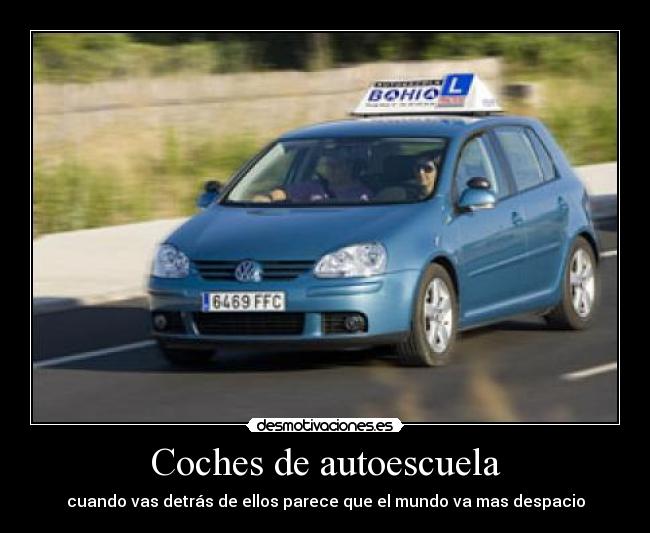 Coches de autoescuela - 